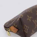 LOUIS VUITTON Monogram Pochette Cosmetic PM Pouch M43998 LV Auth 205518-9