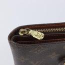 LOUIS VUITTON Monogram Compact zip Wallet M61667 LV Auth 205519A-19