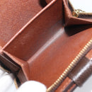 LOUIS VUITTON Monogram Compact zip Wallet M61667 LV Auth 205519A-21