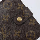 LOUIS VUITTON Monogram Compact zip Wallet M61667 LV Auth 205519A-23