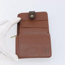 LOUIS VUITTON Monogram Compact zip Wallet M61667 LV Auth 205519A-24