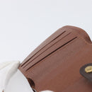 LOUIS VUITTON Monogram Compact zip Wallet M61667 LV Auth 205519A-26