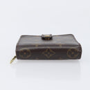 LOUIS VUITTON Monogram Compact zip Wallet M61667 LV Auth 205519A-4