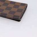 LOUIS VUITTON Damier Ebene Anvelop Cult De Vuitto Case N62920 LV Auth 205521-10