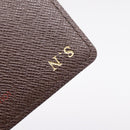 LOUIS VUITTON Damier Ebene Anvelop Cult De Vuitto Case N62920 LV Auth 205521-12