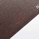 LOUIS VUITTON Damier Ebene Anvelop Cult De Vuitto Case N62920 LV Auth 205521-13