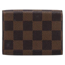 LOUIS VUITTON Damier Ebene Anvelop Cult De Vuitto Case N62920 LV Auth 205521-3