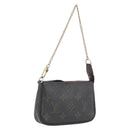 LOUIS VUITTON Monogram Mini Pochette Accessoires Pouch N41667 LV Auth 205526-1