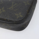 LOUIS VUITTON Monogram Mini Pochette Accessoires Pouch N41667 LV Auth 205526-11