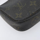 LOUIS VUITTON Monogram Mini Pochette Accessoires Pouch N41667 LV Auth 205526-12