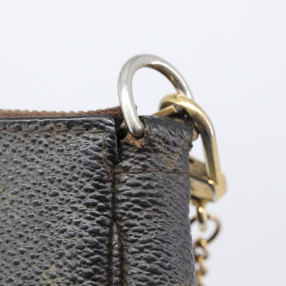 LOUIS VUITTON Monogram Mini Pochette Accessoires Pouch N41667 LV Auth 205526