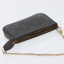 LOUIS VUITTON Monogram Mini Pochette Accessoires Pouch N41667 LV Auth 205526-6