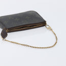 LOUIS VUITTON Monogram Mini Pochette Accessoires Pouch N41667 LV Auth 205526-7