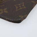 LOUIS VUITTON Monogram Pochette Cles Coin Purse M60033 LV Auth 205530-10