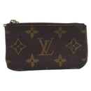 LOUIS VUITTON Monogram Pochette Cles Coin Purse M60033 LV Auth 205530-2