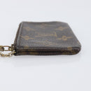 LOUIS VUITTON Monogram Pochette Cles Coin Purse M60033 LV Auth 205530-5