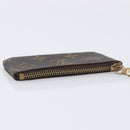 LOUIS VUITTON Monogram Pochette Cles Coin Purse M60033 LV Auth 205530-6