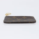 LOUIS VUITTON Monogram Pochette Cles Coin Purse M60033 LV Auth 205530-7
