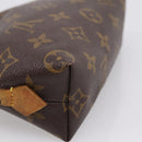 LOUIS VUITTON Monogram Pochette Cosmetic PM Pouch M43998 LV Auth 205531-11