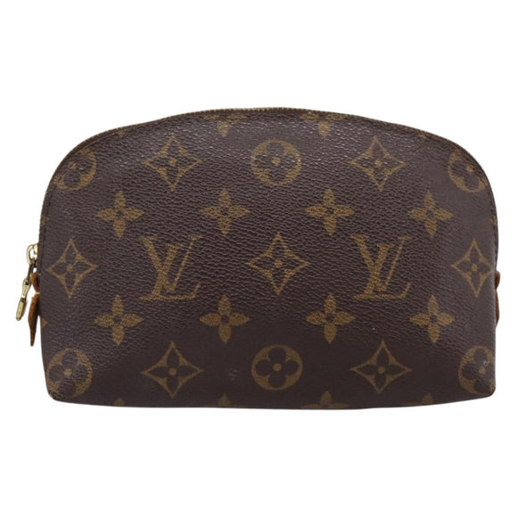 LOUIS VUITTON Monogram Pochette Cosmetic PM Pouch M43998 LV Auth 205531