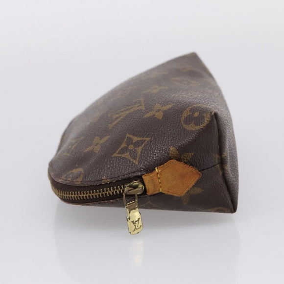 LOUIS VUITTON Monogram Pochette Cosmetic PM Pouch M43998 LV Auth 205531
