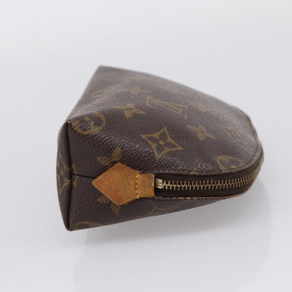 LOUIS VUITTON Monogram Pochette Cosmetic PM Pouch M43998 LV Auth 205531