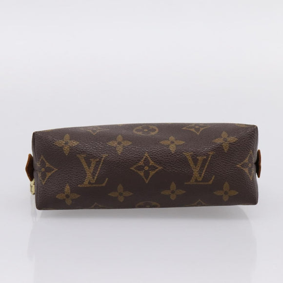 LOUIS VUITTON Monogram Pochette Cosmetic PM Pouch M43998 LV Auth 205531