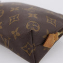 LOUIS VUITTON Monogram Pochette Cosmetic PM Pouch M43998 LV Auth 205531-8