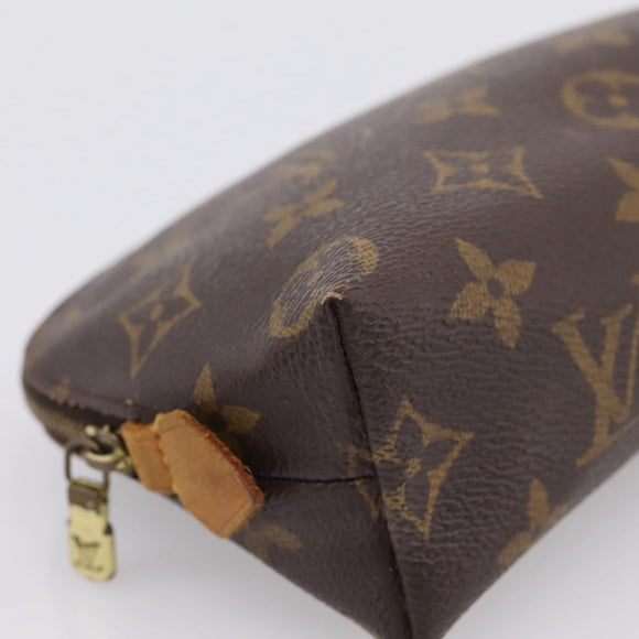 LOUIS VUITTON Monogram Pochette Cosmetic PM Pouch M43998 LV Auth 205531