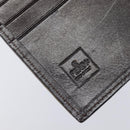 FENDI Zucca Canvas Bifold Wallet Black Brown Auth 205532V-20
