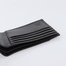 FENDI Zucca Canvas Bifold Wallet Black Brown Auth 205532V-21