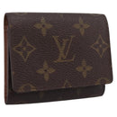 LOUIS VUITTON Monogram Anvelop Cult De Vuitto Card Case M62920 LV Auth 205537-1