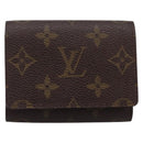 LOUIS VUITTON Monogram Anvelop Cult De Vuitto Card Case M62920 LV Auth 205537-2