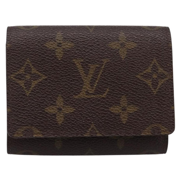 LOUIS VUITTON Monogram Anvelop Cult De Vuitto Card Case M62920 LV Auth 205537