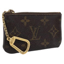 LOUIS VUITTON Monogram Pochette Cles Coin Purse M62650 LV Auth 205542-1