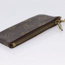 LOUIS VUITTON Monogram Pochette Cles Coin Purse M62650 LV Auth 205542-6