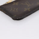 LOUIS VUITTON Monogram Pochette Cles Coin Purse M62650 LV Auth 205542-9