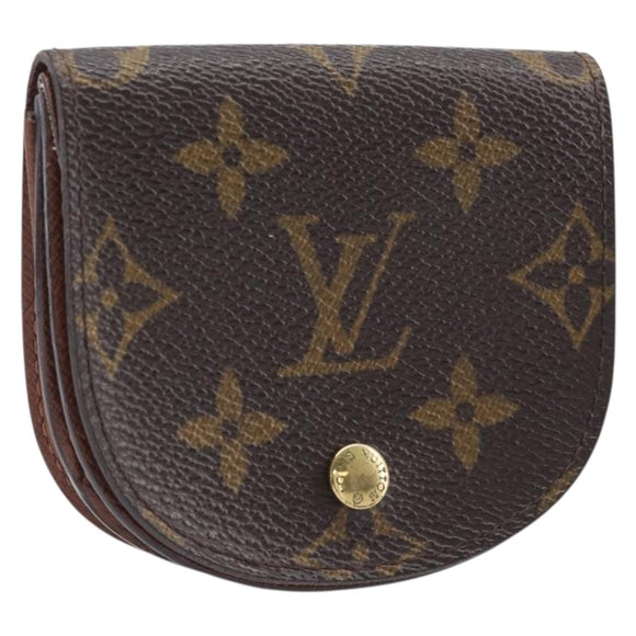 LOUIS VUITTON Monogram Porte Monnaie Guze Coin Purse M61970 LV Auth 205543