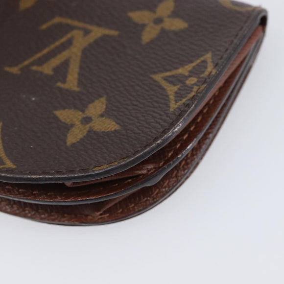 LOUIS VUITTON Monogram Porte Monnaie Guze Coin Purse M61970 LV Auth 205543