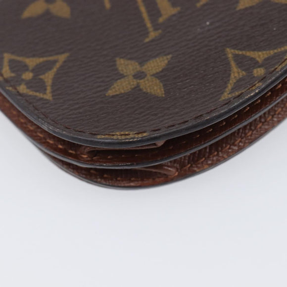 LOUIS VUITTON Monogram Porte Monnaie Guze Coin Purse M61970 LV Auth 205543