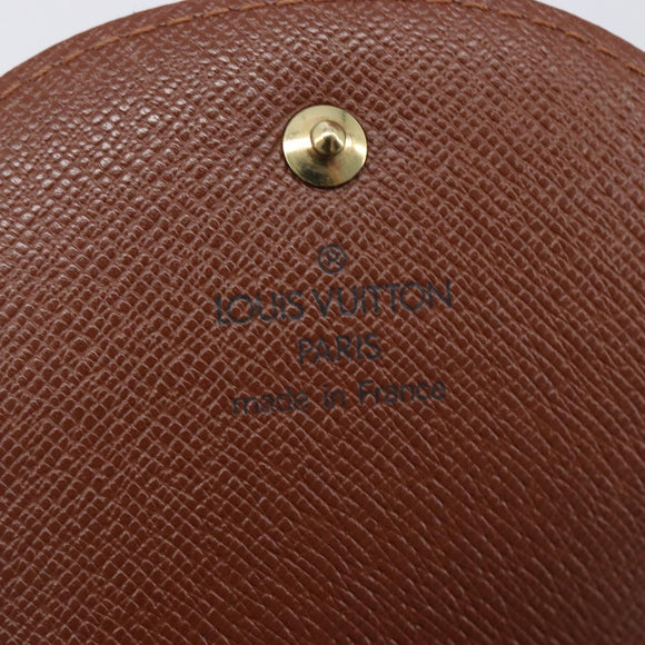 LOUIS VUITTON Monogram Porte Monnaie Guze Coin Purse M61970 LV Auth 205543