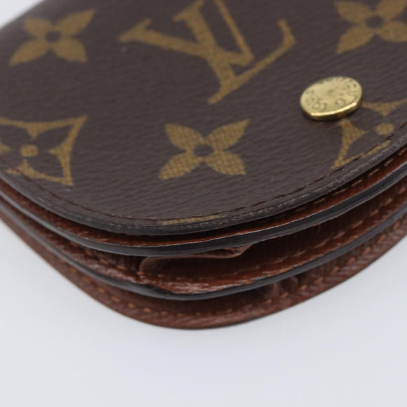 LOUIS VUITTON Monogram Porte Monnaie Guze Coin Purse M61970 LV Auth 205543