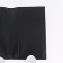 Cartier Card Case Leather Black Gold Auth 205544V-16