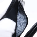 Cartier Bifold Wallet Leather Black Gold Auth 205547V-20