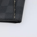 LOUIS VUITTON Damier Grafitte Organizer Dupoch Card Case N63257 LV Auth 205549-10