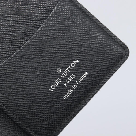 LOUIS VUITTON Damier Grafitte Organizer Dupoch Card Case N63257 LV Auth 205549