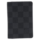 LOUIS VUITTON Damier Grafitte Organizer Dupoch Card Case N63257 LV Auth 205549-2