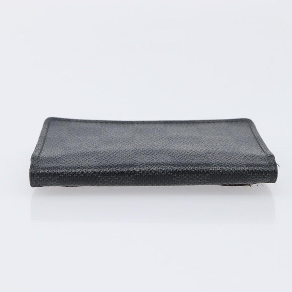 LOUIS VUITTON Damier Grafitte Organizer Dupoch Card Case N63257 LV Auth 205549