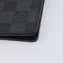 LOUIS VUITTON Damier Grafitte Organizer Dupoch Card Case N63257 LV Auth 205549-8