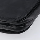 LOEWE Shoulder Bag Leather Black Gold Auth 205663-11